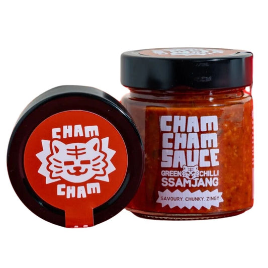 Cham Cham Sauce Green Chilli Ssamjang Sauce 280g - Harold's Food and Liquor