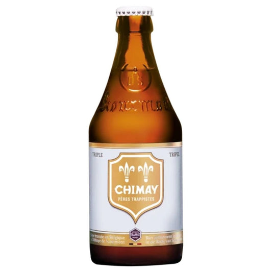 Chimay White Triple Golden Ale 330ml - Harold's Food and Liquor