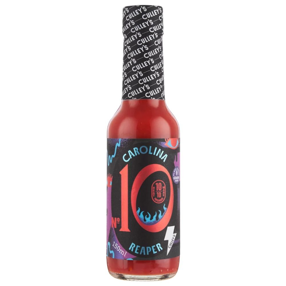 Culley's No 10 Carolina Reaper Hot Sauce 150ml - Harold's Food and Liquor