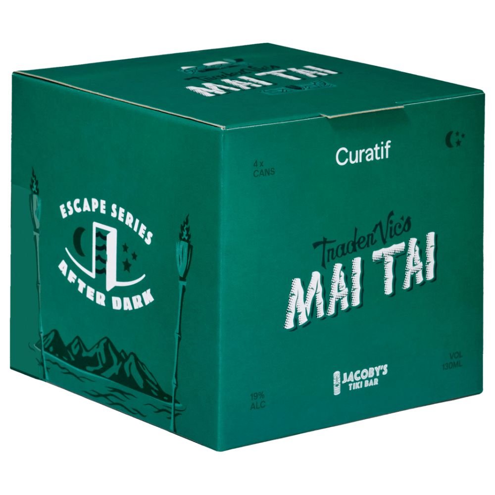 Curatif X Jacoby's Trader Vic's Mai Tai 130ml - Harold's Food and Liquor