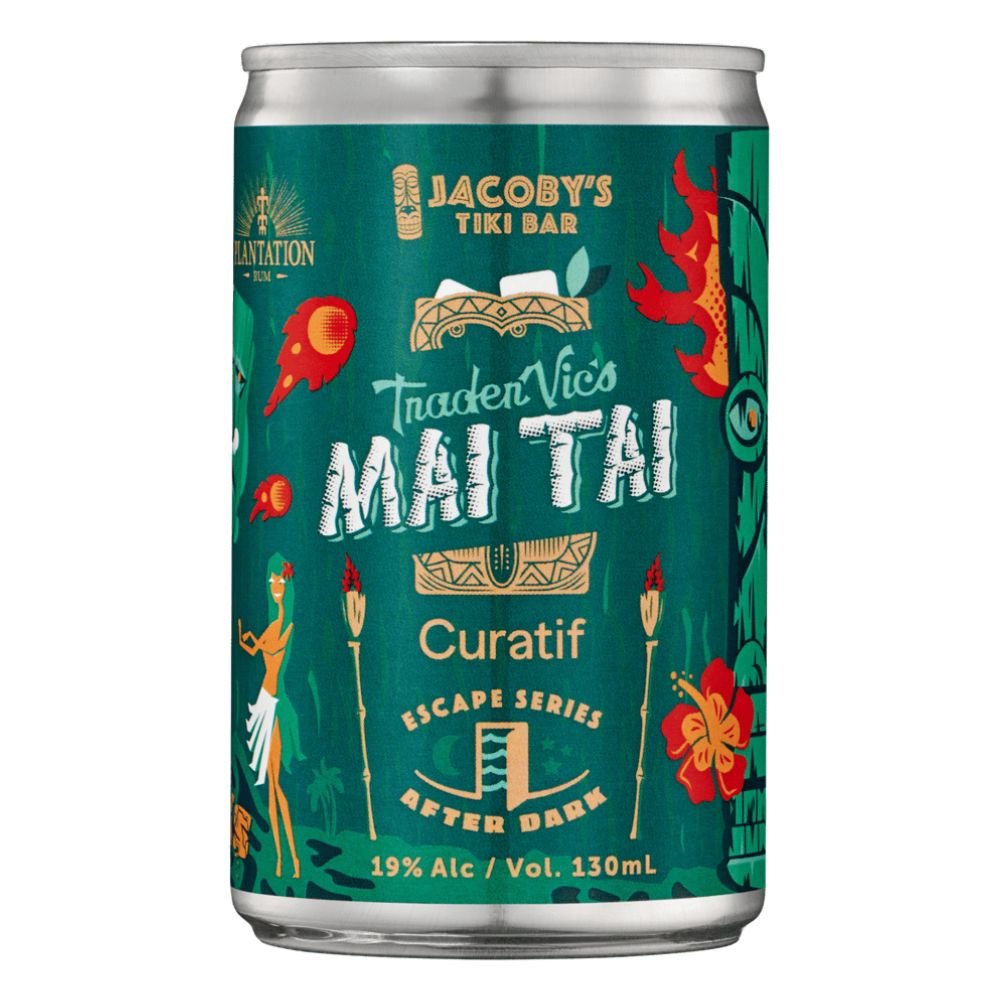 Curatif X Jacoby's Trader Vic's Mai Tai 130ml - Harold's Food and Liquor