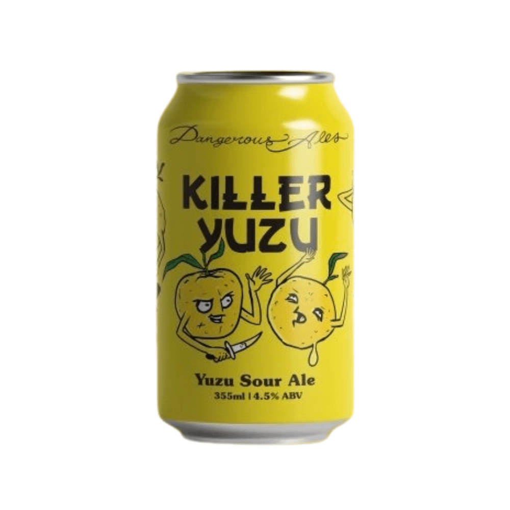 Dangerous Ales Killer Yuzu Sour 355ml - Harold's Food and Liquor