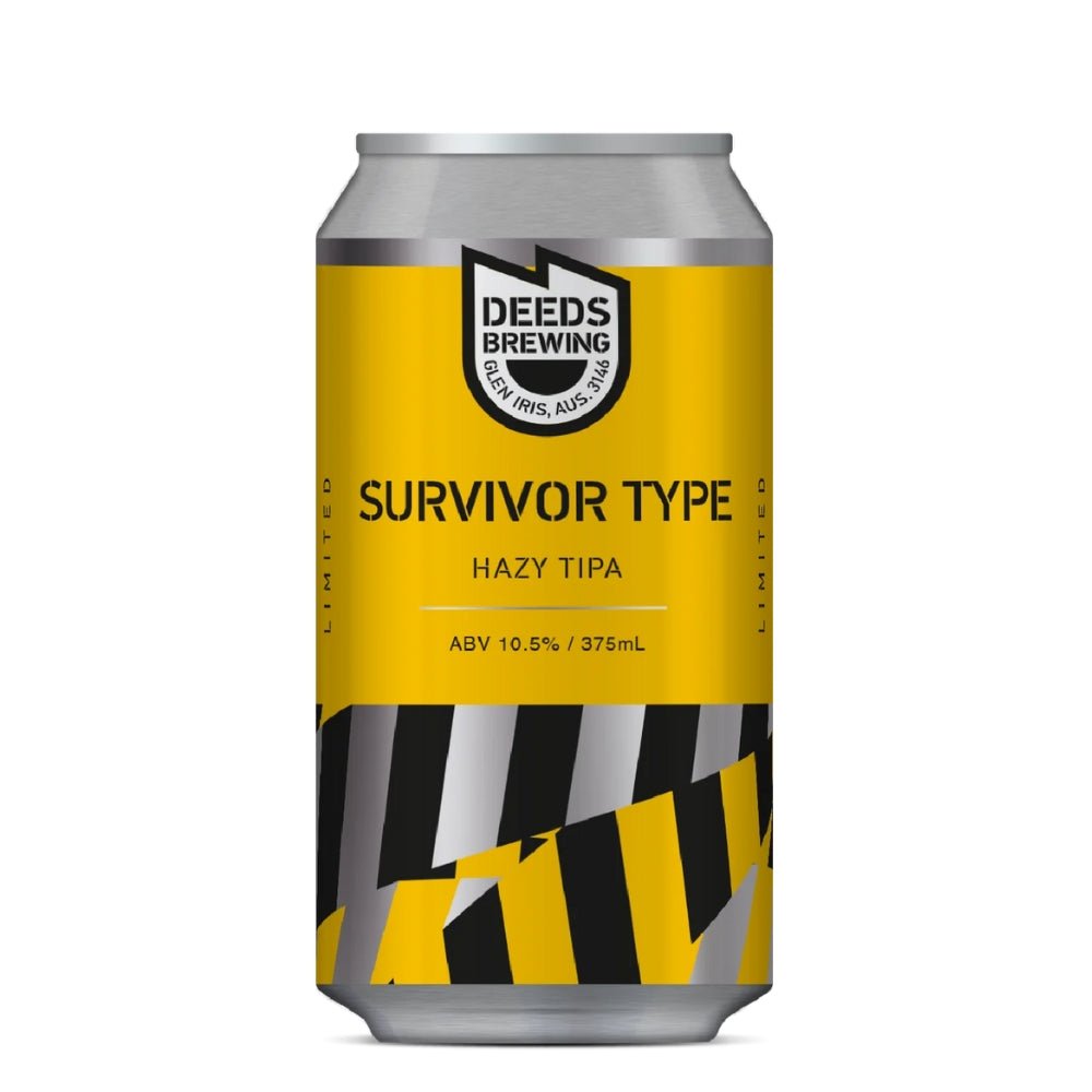 Deeds Brewing Survivor Type Hazy TIPA 375ml - Harold's Food and Liquor