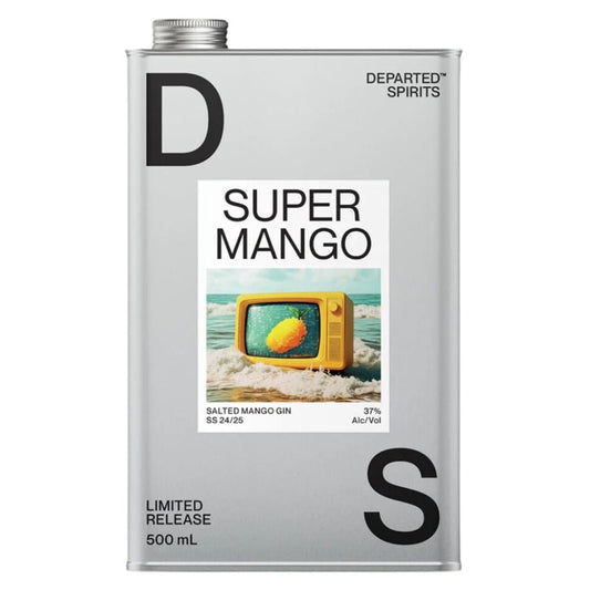 Departed Spirits Super Mango Salted Mango Gin 500ml - Harold's Food and Liquor