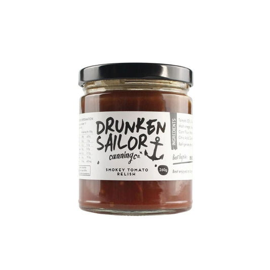 Drunken Sailor Smokey Tomato Relish 260g - Harold's Food and Liquor