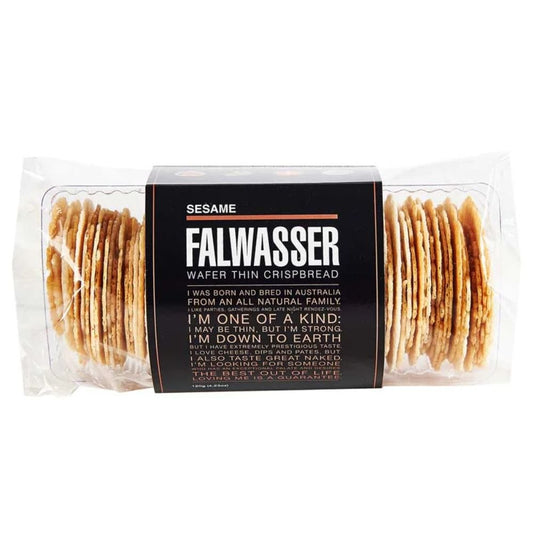 Falwasser Sesame Wafer Thin Crispbread 120g - Harold's Food and Liquor