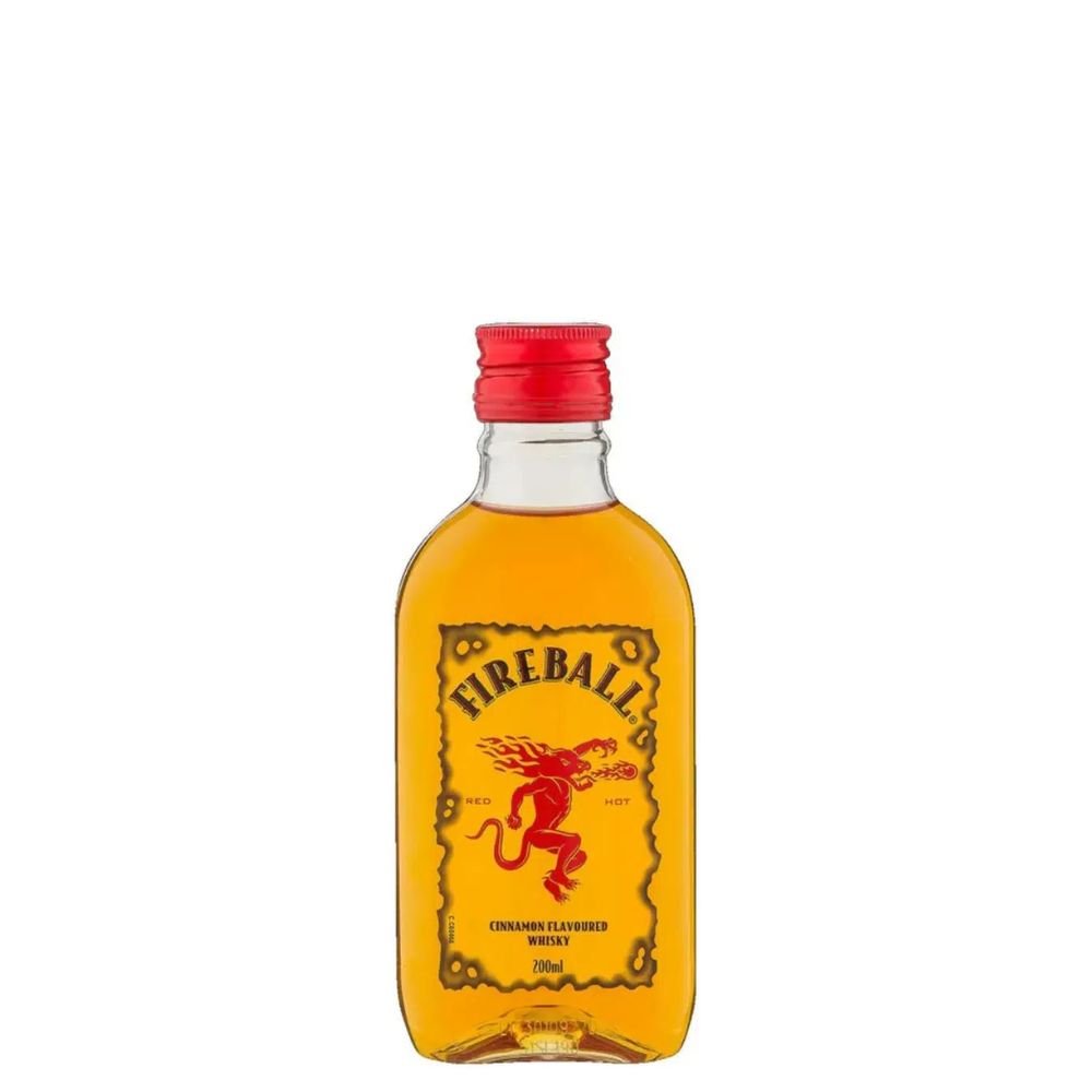 Fireball Cinnamon Whisky Liqueur 200ml - Harold's Food and Liquor