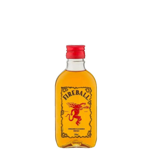 Fireball Cinnamon Whisky Liqueur 200ml - Harold's Food and Liquor