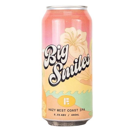 Future Brewing Big Smiles Hazy West Coast IPA 440ml - Harold's Food and Liquor