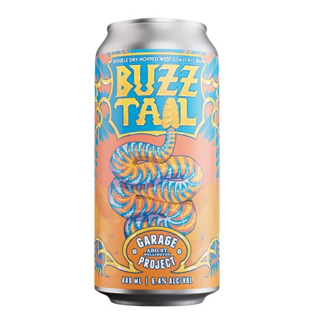 Garage Project Buzz Tail DDH West Coast Rye IPA 440ml - Harold's Food and Liquor