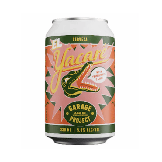 Garage Project El Yacare Cerveza 330ml - Harold's Food and Liquor