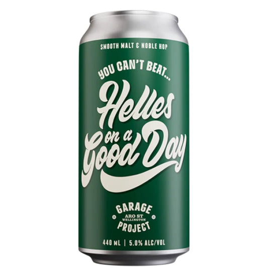 Garage Project Helles on a Good Day 440ml - Harold's Food and Liquor