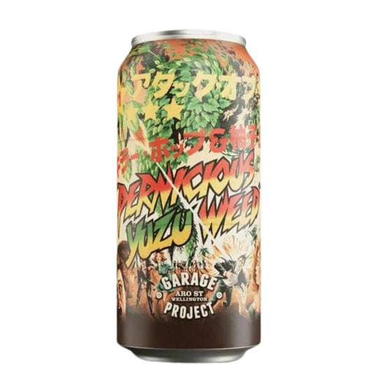 Garage Project Pernicious Yuzu Weed IIPA 440ml - Harold's Food and Liquor