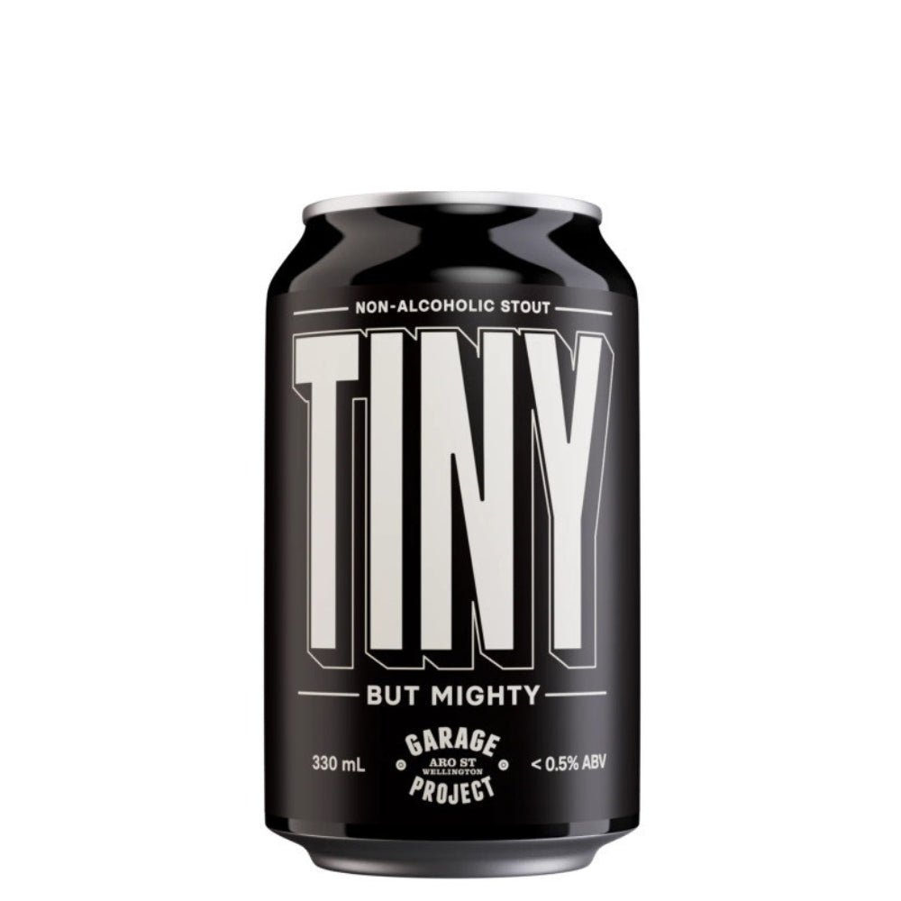 Garage Project Tiny Non Alc Stout 330ml - Harold's Food and Liquor