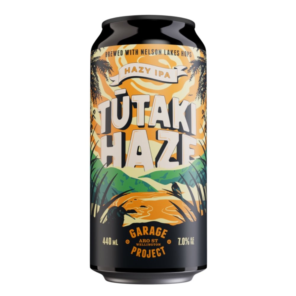 Garage Project Tutaki Haze Hazy IPA 440ml - Harold's Food and Liquor