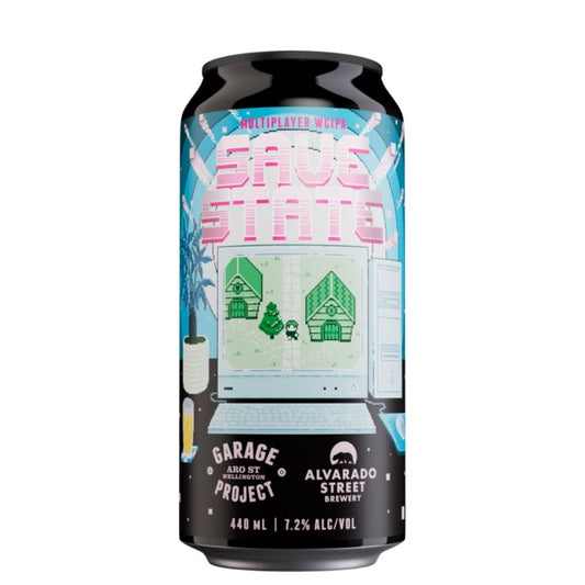 Garage Project X Alvarado St Brewery Save State West Coast IPA 440ml - Harold's Food and Liquor