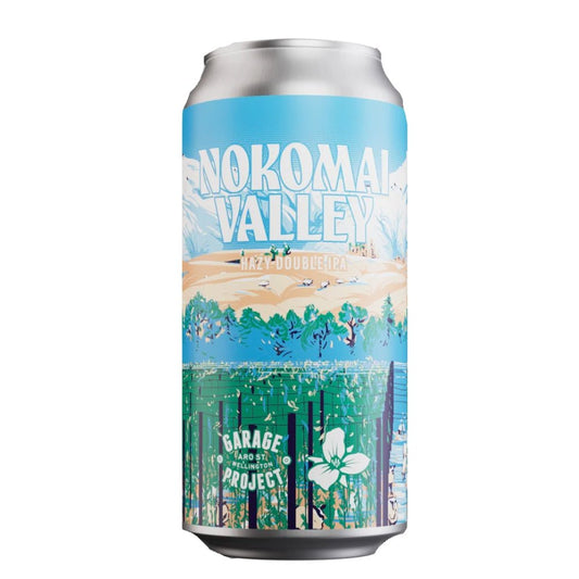 Garage Project x Trillium Nokomai Valley Hazy Double IPA 440ml - Harold's Food and Liquor