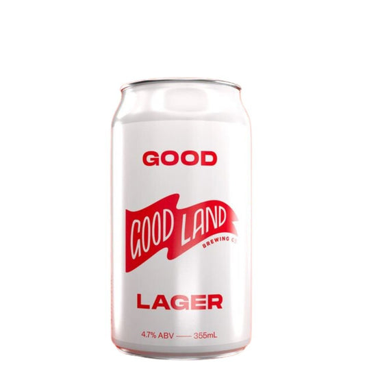 Good Land Brewing Good Lager 355ml - Harold's Food and Liquor