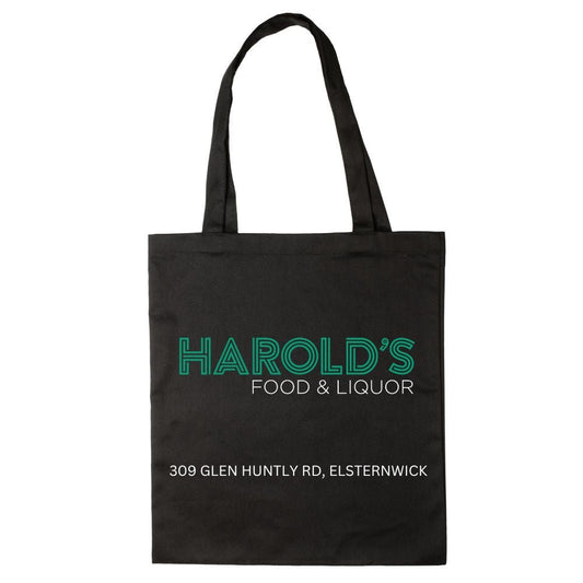 Harold's Food and Liquor Tote Bag - Harold's Food and Liquor