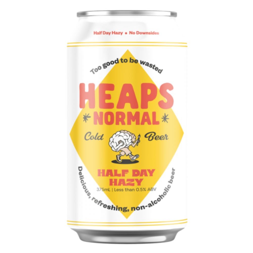 Heaps Normal Half Day Hazy Non Alc Hazy Pale Ale - Harold's Food and Liquor