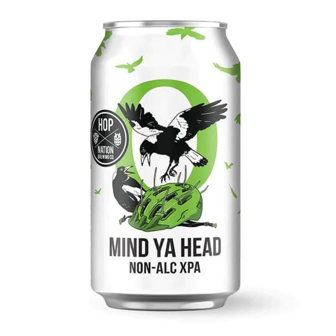 Hop Nation Mind Ya Head Alc - Free XPA 355ml - Harold's Food and Liquor