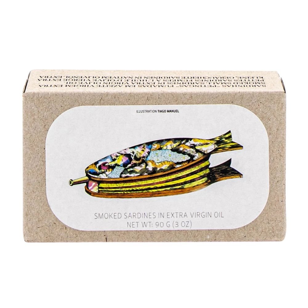 Jose Gourmet Smoked Small Sardines in Extra Virgin Olive Oil 90g - Harold's Food and Liquor