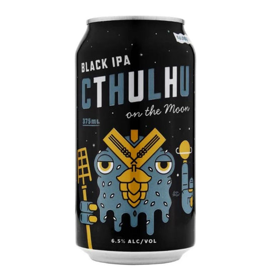 KAIJU! Cthulhu on the Moon Black IPA 375ml - Harold's Food and Liquor