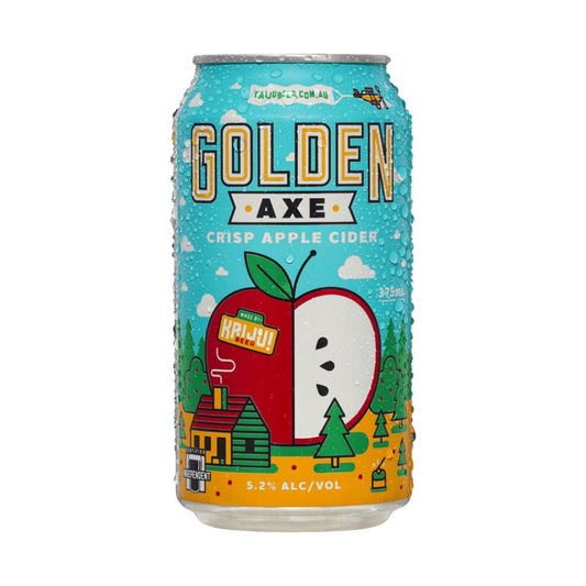 Kaiju Golden Axe Cider 375ml - Harold's Food and Liquor