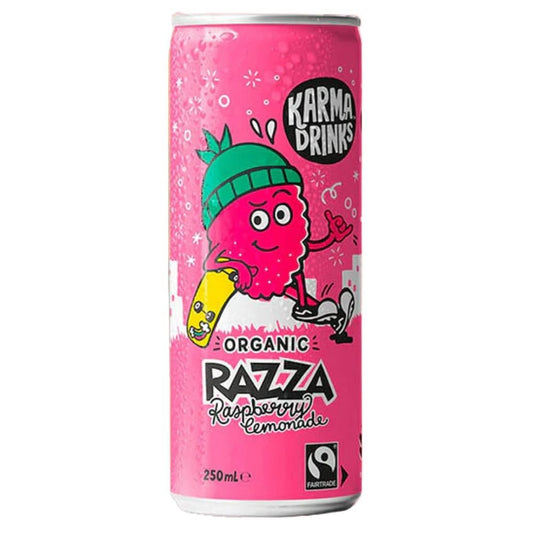 Karma Drinks Razza Organic Raspberry Lemonade 250ml - Harold's Food and Liquor