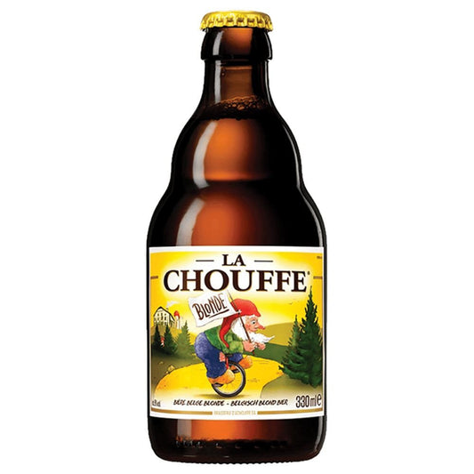 La Chouffe Belgian Strong Blonde Beer 330ml - Harold's Food and Liquor