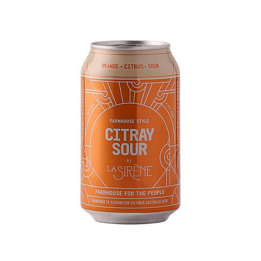 La Sirene Citray Sour 355ml - Harold's Food and Liquor