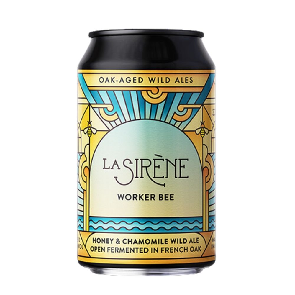 La Sirene Worker Bee Wild Ale 330ml - Harold's Food and Liquor