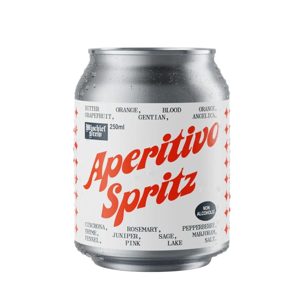 Mischief Brew Non - Alc Aperitivo Spritz 250ml - Harold's Food and Liquor