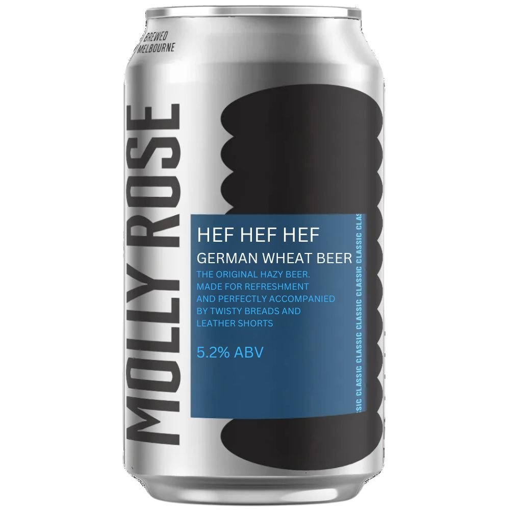 Molly Rose Hef Hef Hef German Wheat Beer 375ml - Harold's Food and Liquor