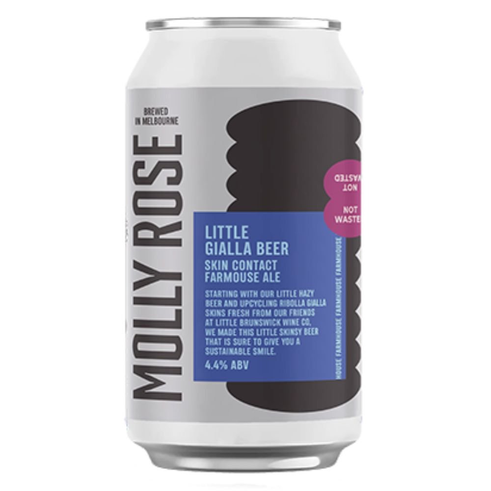 Molly Rose Little Gialla Beer Skin Contact Farmhouse Ale 375ml - Harold's Food and Liquor