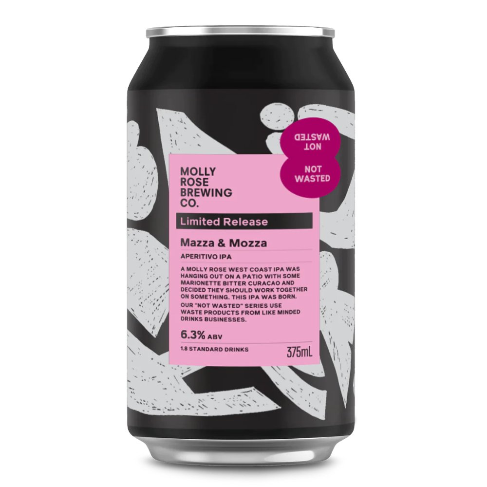 Molly Rose Mazza & Mozza Aperitivo IPA 375ml - Harold's Food and Liquor