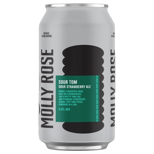 Molly Rose Sour Tom Sour Strawberry Ale 375ml - Harold's Food and Liquor