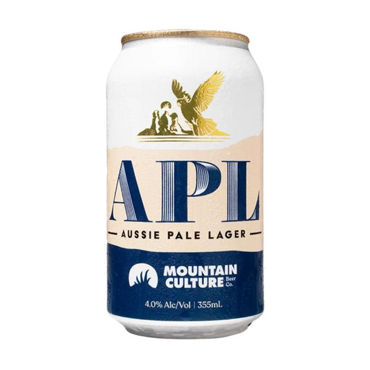 Mountain Culture Aussie Pale Lager 355ml - Harold's Food and Liquor