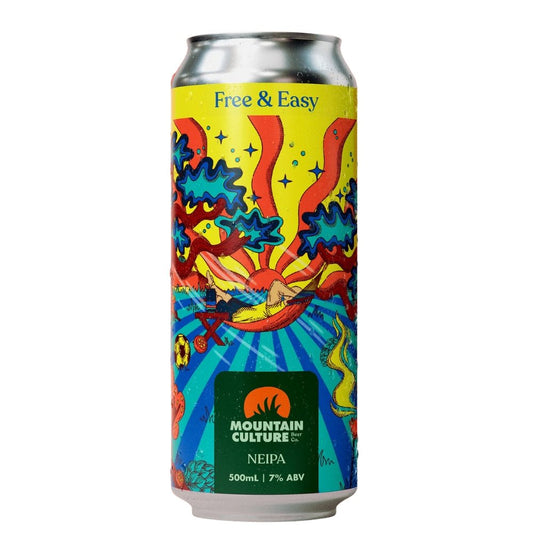 Mountain Culture Free & Easy NEIPA 500ml - Harold's Food and Liquor
