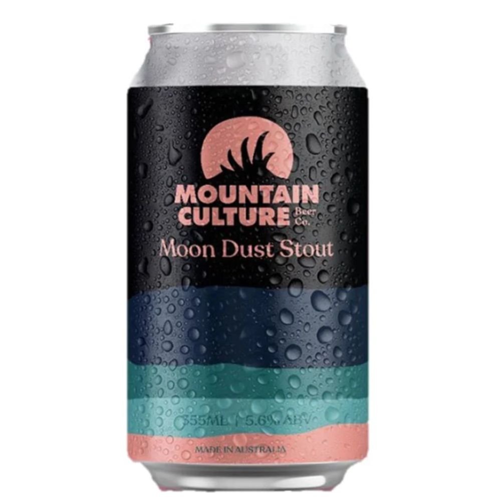 Mountain Culture Moon Dust Stout 355ml - Harold's Food and Liquor