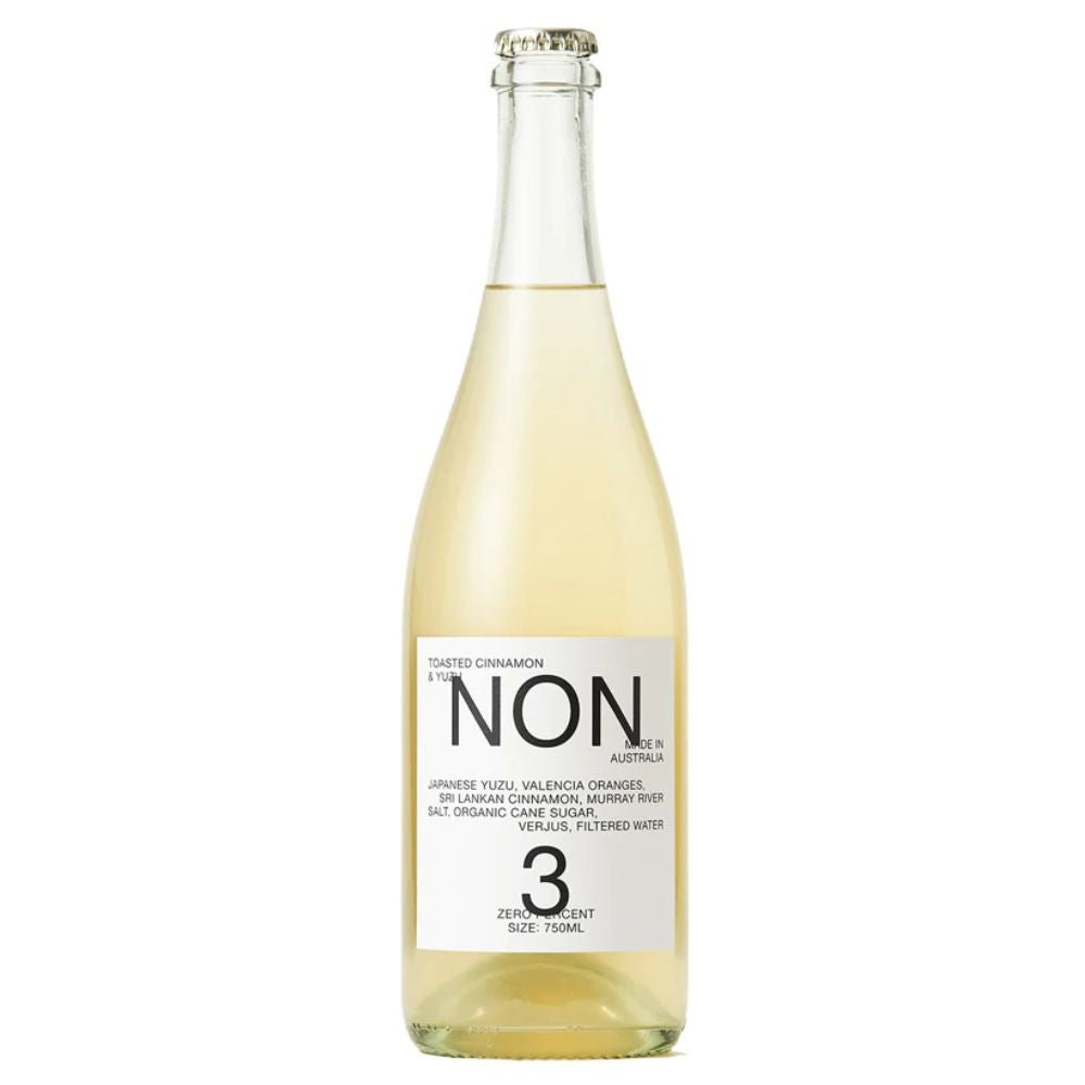 NON 3 Toasted Cinnamon & Yuzu Non - Alc Wine Alternative 750ml - Harold's Food and Liquor