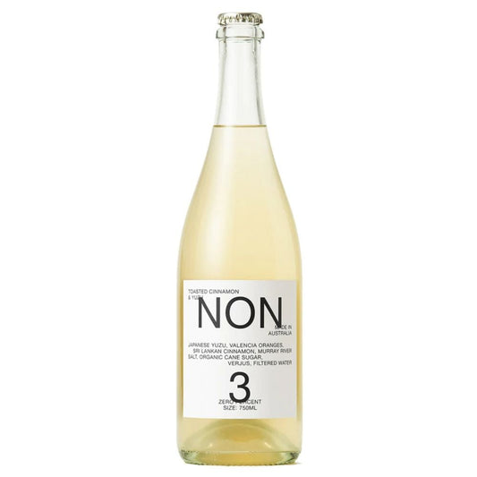 NON 3 Toasted Cinnamon & Yuzu Non - Alc Wine Alternative 750ml - Harold's Food and Liquor