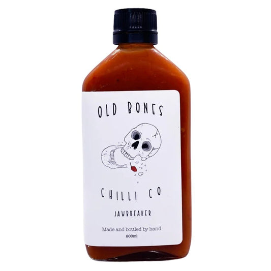 Old Bones Jawbreaker Hot Sauce 200ml - Harold's Food and Liquor