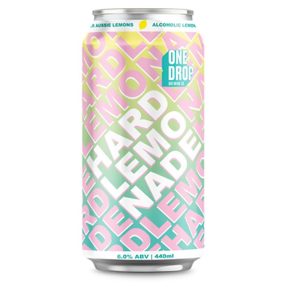 One Drop Alcoholic Hard Lemonade 440ml - Harold's Food and Liquor