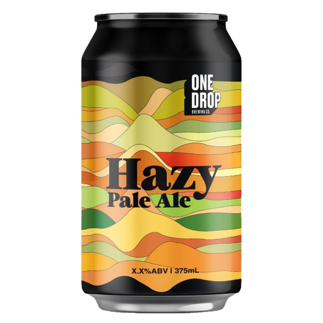 One Drop Brewing Hazy Pale 375ml - Harold's Food and Liquor