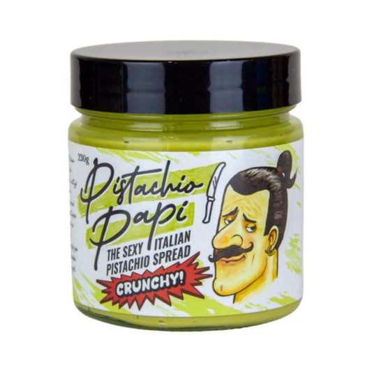 Pistachio Papi Crunchy Spread 230g - Harold's Food and Liquor