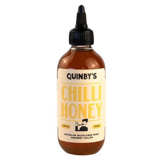 Quinby's Chilli Honey 200ml - Harold's Food and Liquor