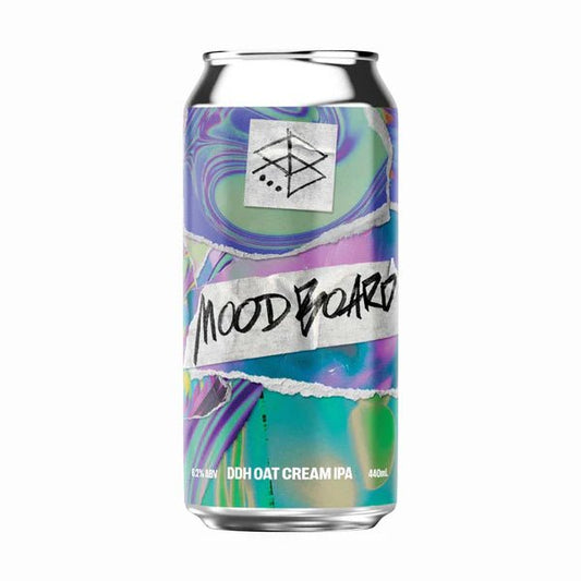 Range Brewing Moodboard DDH Oat Cream IPA 440ml - Harold's Food and Liquor
