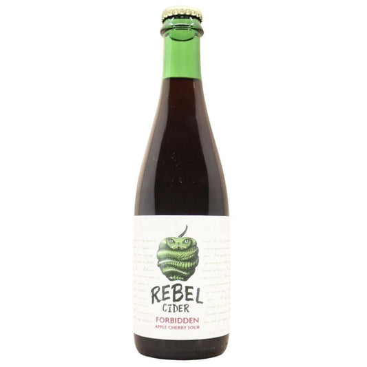 Rebel Cider Forbidden Apple Cherry Sour 375ml - Harold's Food and Liquor