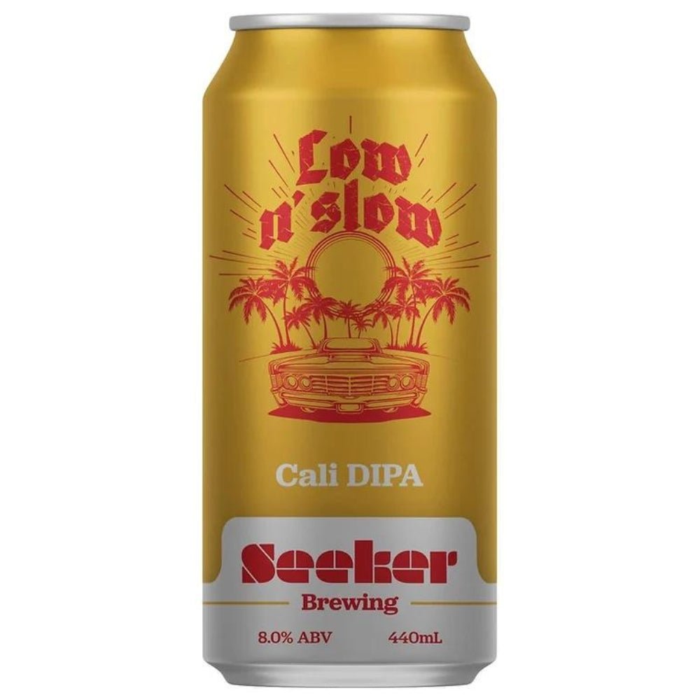 Seeker Brewing Low N' Slow Cali DIPA 440ml - Harold's Food and Liquor